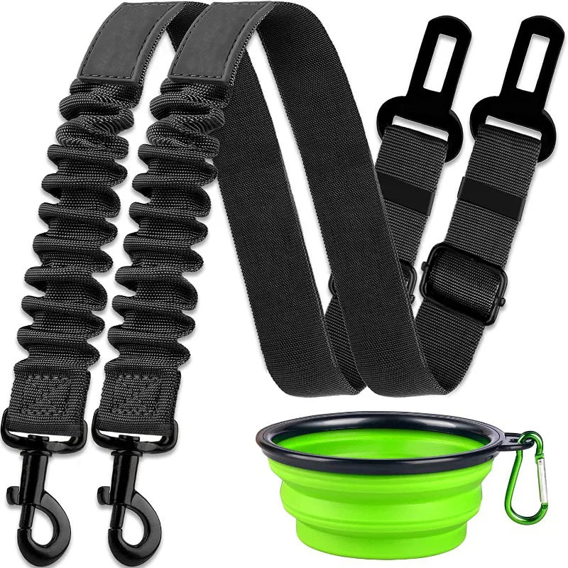 Car Dog Safety Buckle Nylon Seat Belt-0