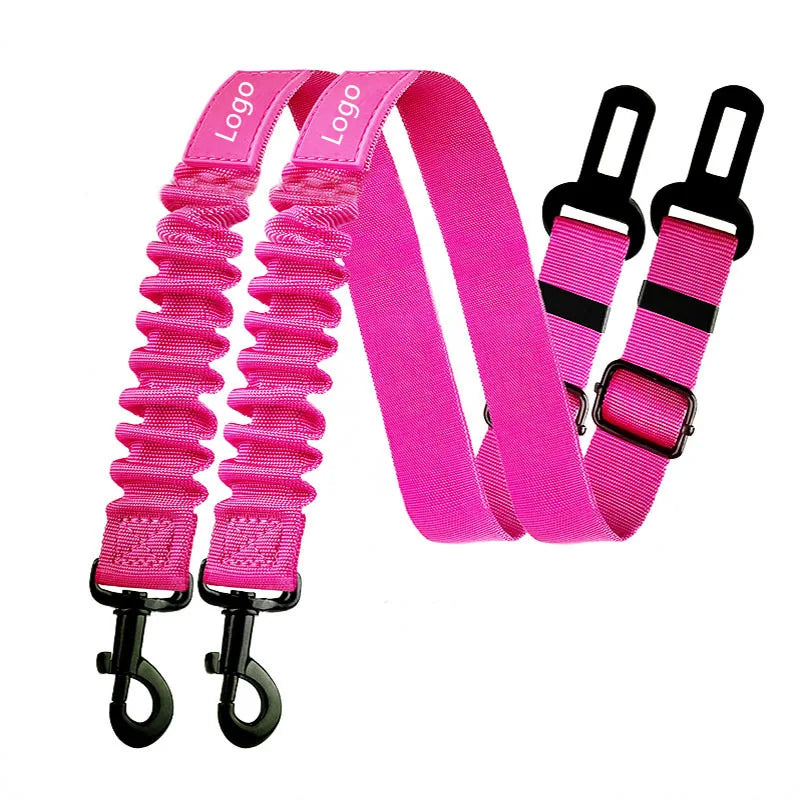 Car Dog Safety Buckle Nylon Seat Belt-8
