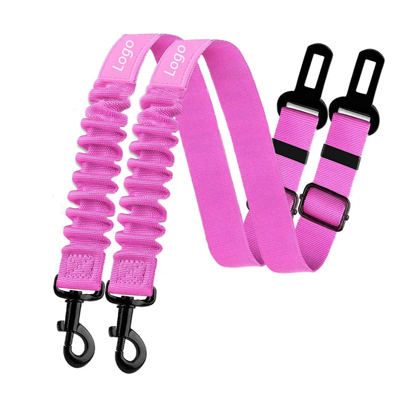 Car Dog Safety Buckle Nylon Seat Belt-9