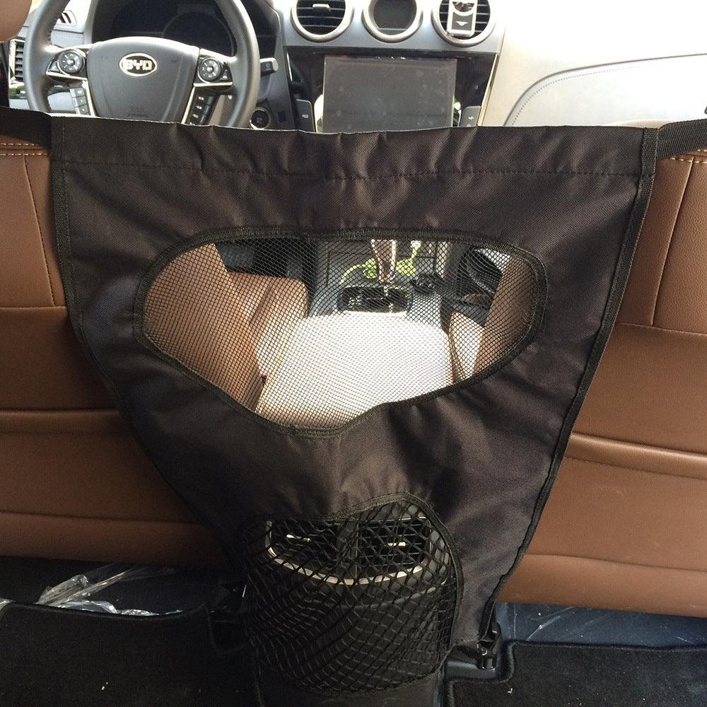 Car Pet Safety Barrier: Premium Rear Seat Pet Guardrail For Ultimate Protection And Isolation-1