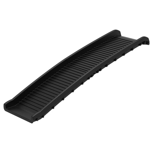NNEDPE Foldable Car Dog Ramp Vehicle Ladder Step Stairs - Black